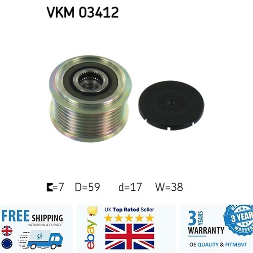 Alternator freewheel clutch - alternator,