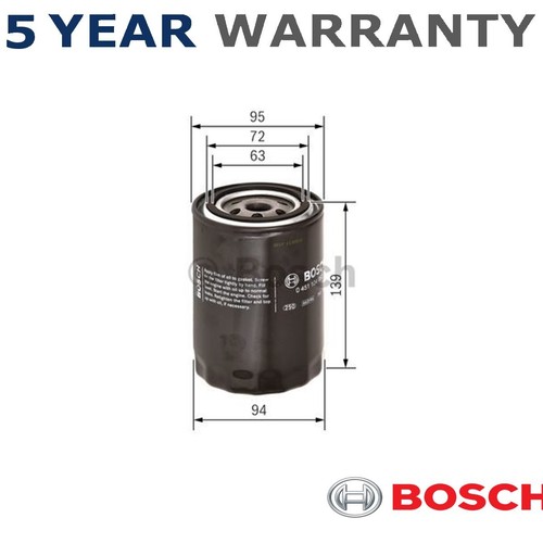 Bosch oil filter fits - bosch,