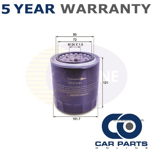 Oil filter cpo fits land - fits,