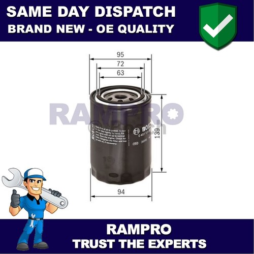 Rampro oil filter fits ford - rampro,