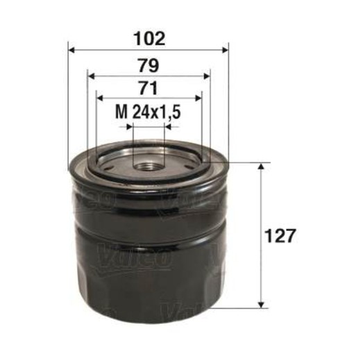 Valeo oil filter for toyota - filter,