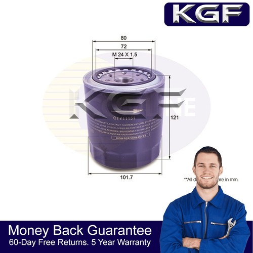 Kgf oil filter - oil, fits