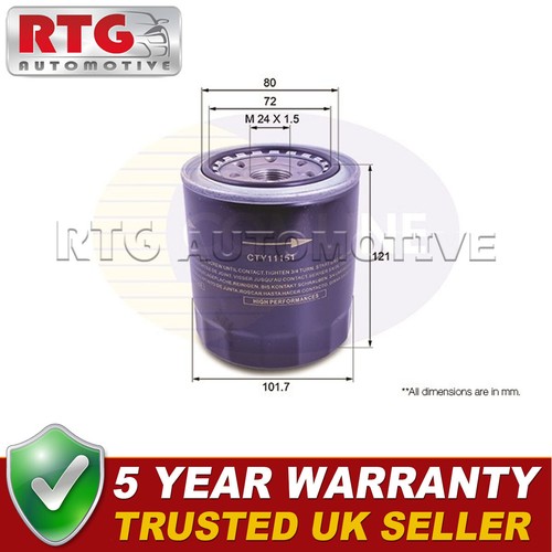 Oil filter fits - oil, land