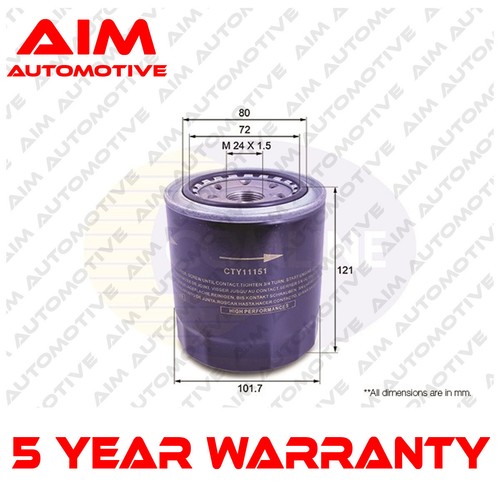 Oil filter aim fits land - aim,