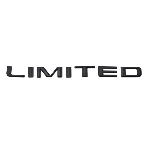 Matte black logo - logo, 3d