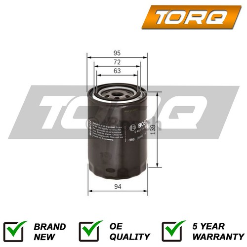 Oil filter torq fits ford - oil,