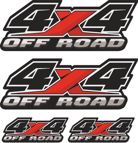 4x4 large stickers pick - stickers,