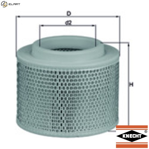 Air filter 2808 - 2808/1, for