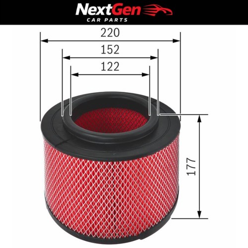 Air filter bosch - air, s0344