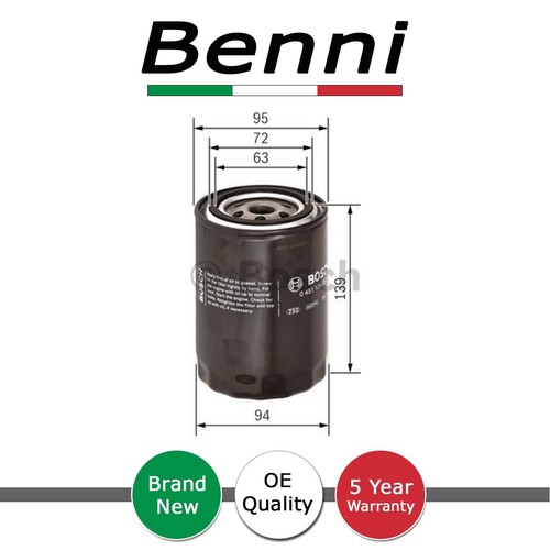 Oil filter benni fits - filter,
