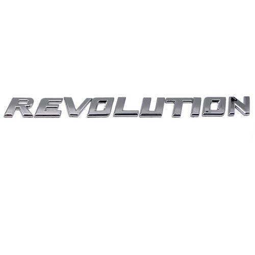 Logo revolution chrome - logo, for